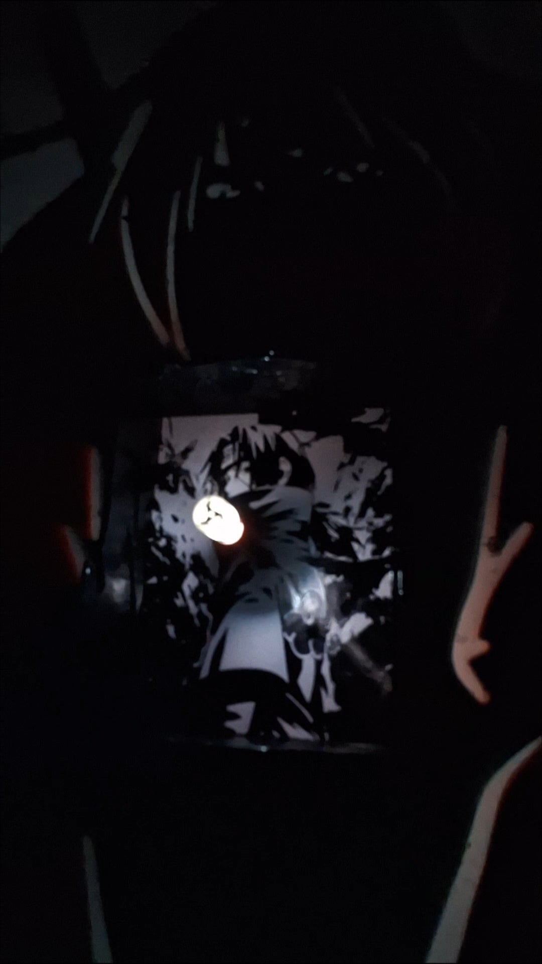 مصباح ليلي بتقنية الليثوفين (Lithophane)  إيتاشي أوتشيها (ناروتو).